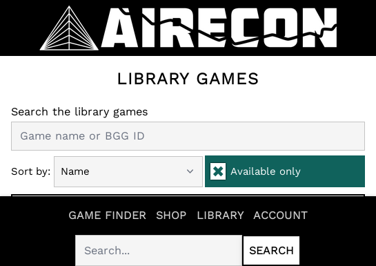 The Glorious Airecon Management Engine website.